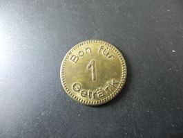 Jeton SBB CFF - Bon für 1 Getränk