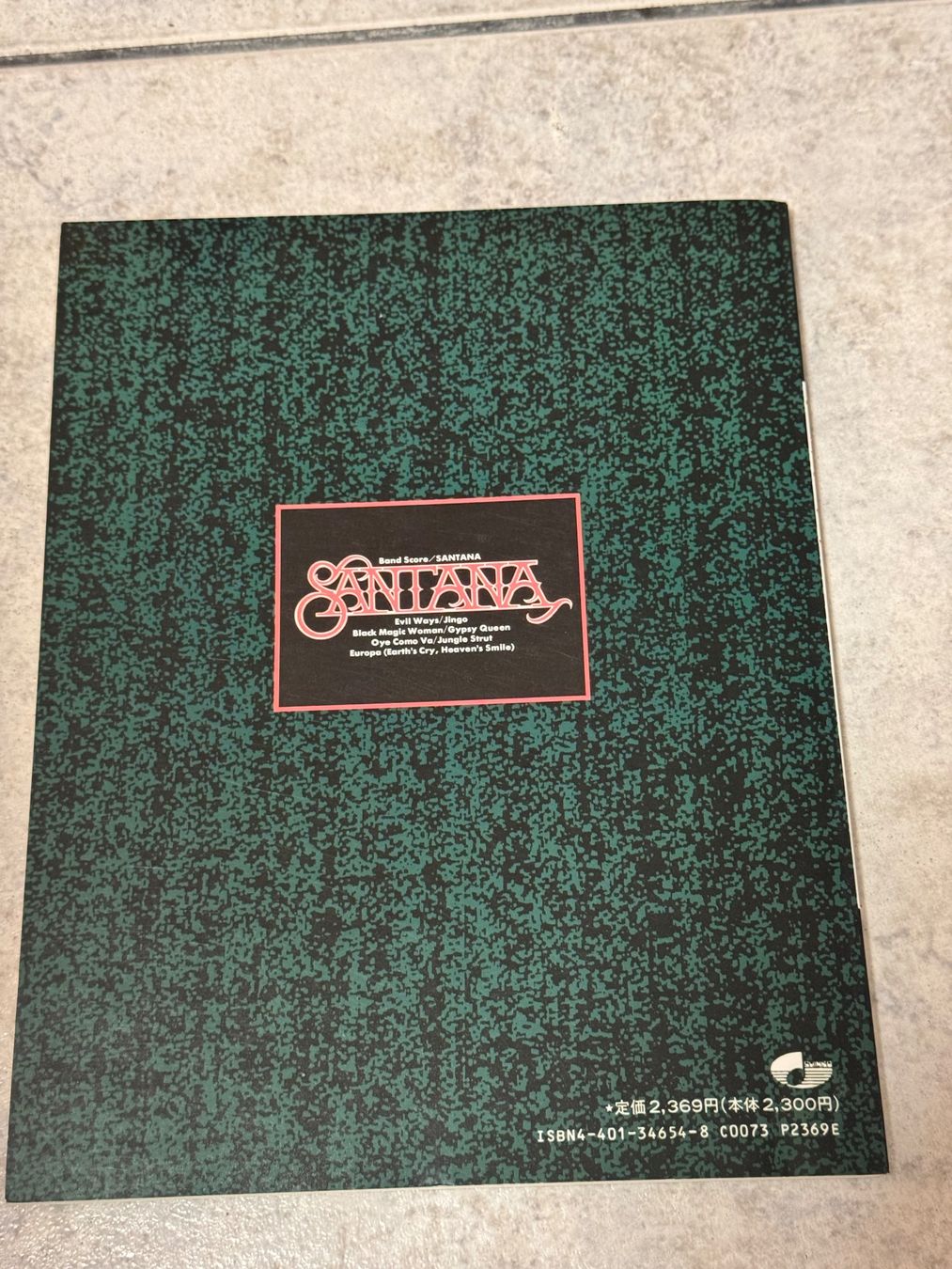Bücher: Band Score Santana – Gebraucht aus Kaiseraugst von Drasa 1