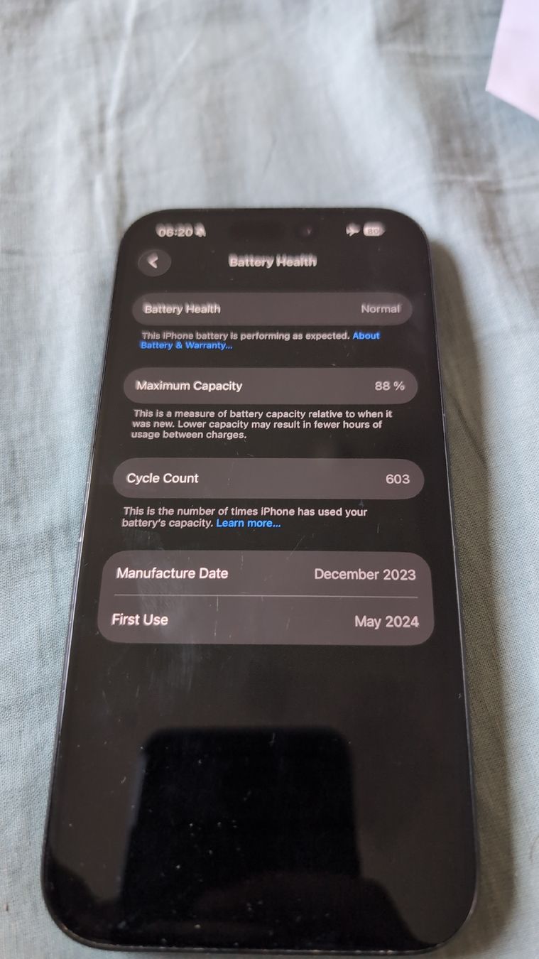 Apple Telefoni cellulari / Smartphones: Apple iPhone 15 Pro 256GB Space Black – Usato da Oltingen venduto da gys_2yjc 3