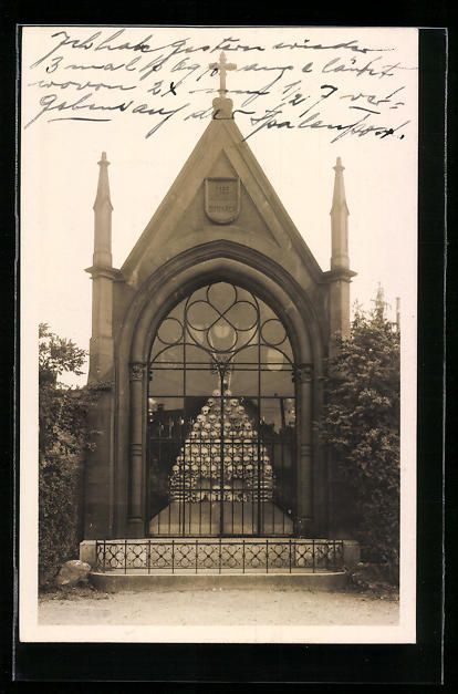 Ansichtskarten: AK Dornach, Schlachtdenkmal, 1929 – Gebraucht aus Berlin von bartko-reher