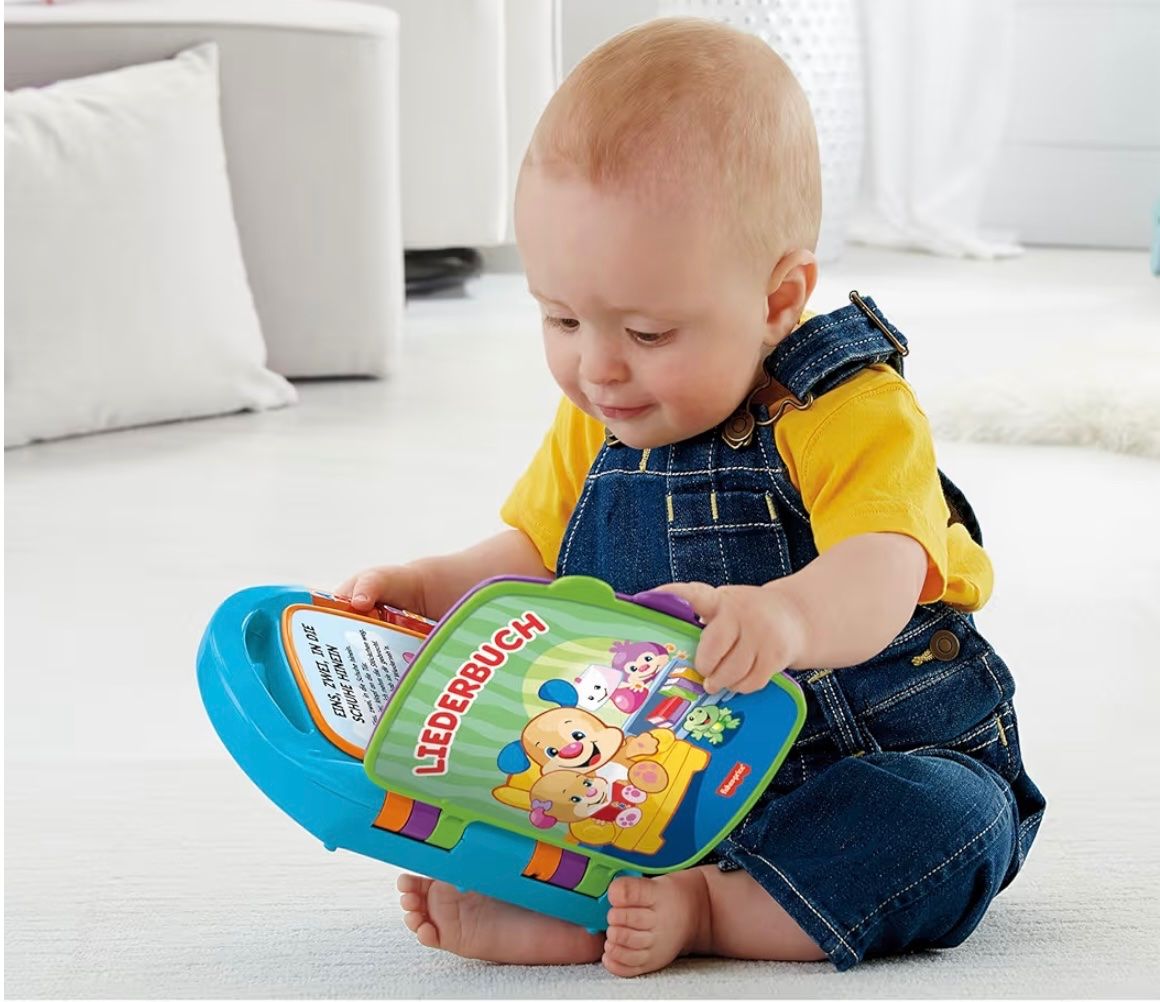 Fisher-Price Giocattoli: Fisher-Price Lernspass Liederbuch – Nuovo e nell'imballaggio originale da Basel venduto da Seifehuesli 5