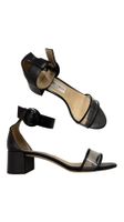 Jimmy Choo Sandalen Schwarz Jamie 40 Gr. 40 Leder