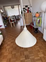 Vintage Ikea Hema Lampe weiss Metall