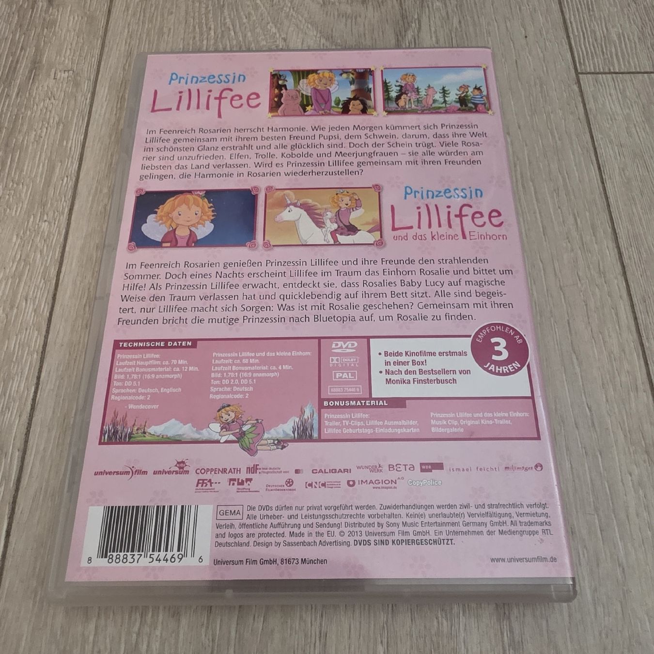 Tutti i DVDs: Prinzessin Lillifee 2 DVDs  – Usato da Wigoltingen venduto da Zuckerfee84 1