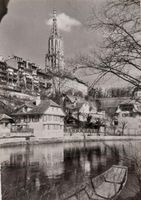 BERN - Aare mit Münster