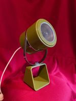 Lampe de table verte, UFO Space Age, vintage, année 70