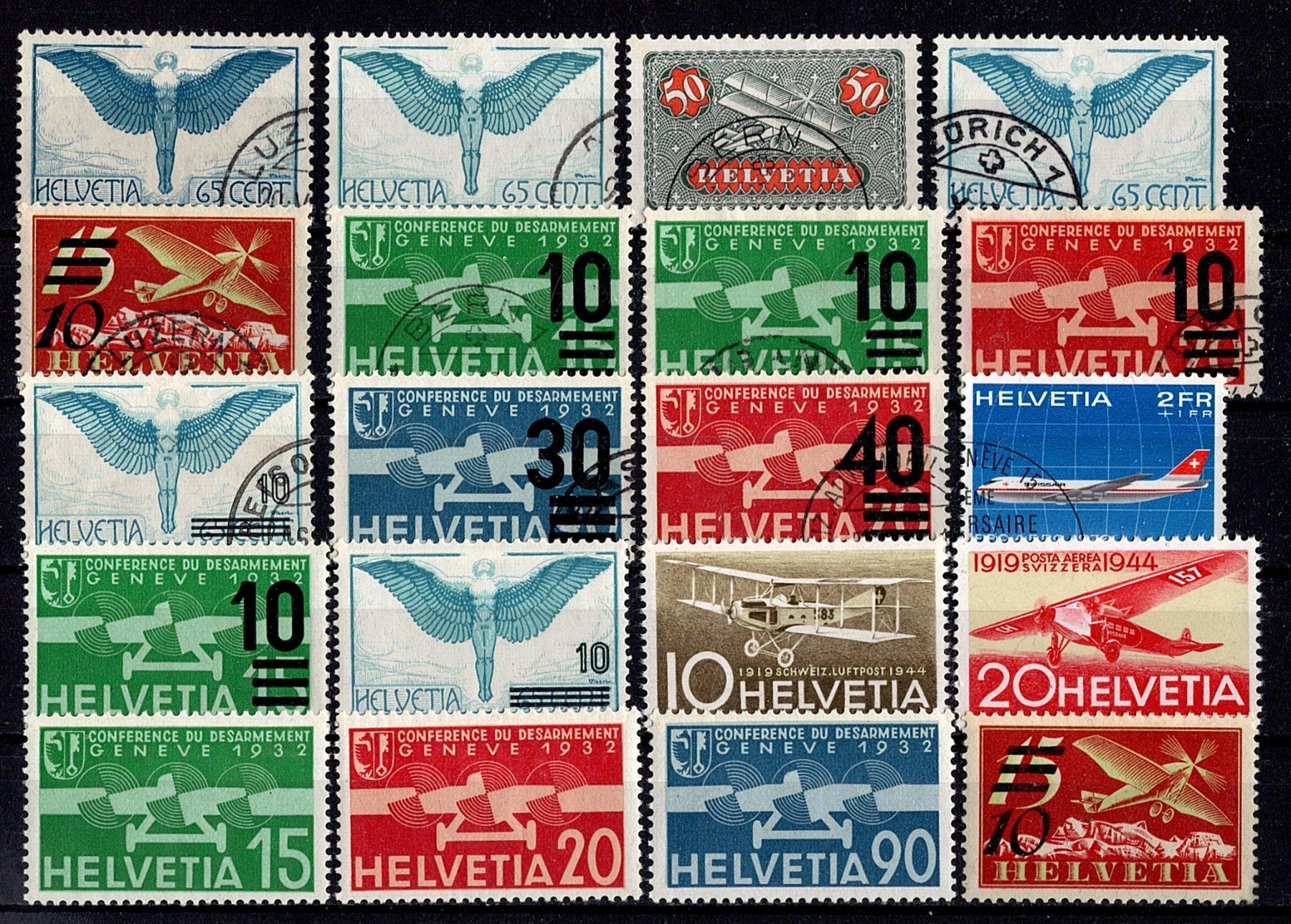 Tous les timbres: Flugpost (865) – D'occasion à Burgdorf par blinky01