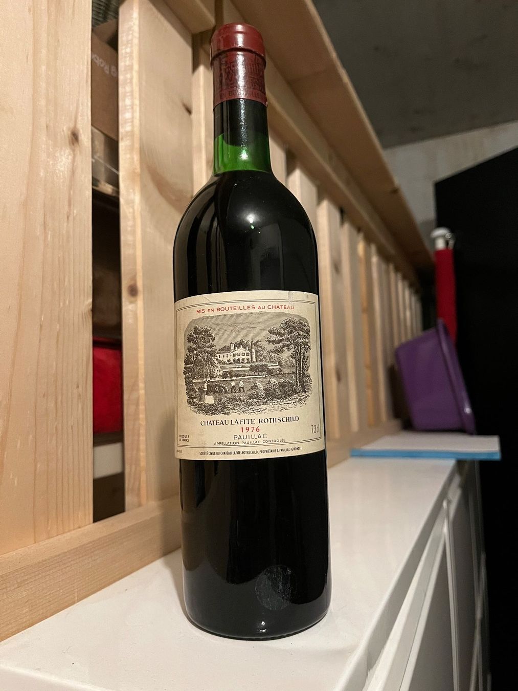 Lafite Rothschild Wein: Chateau Lafite Rothschild 1976 – Neu (gemäss Beschreibung) aus Wil SG von gan_hfn8