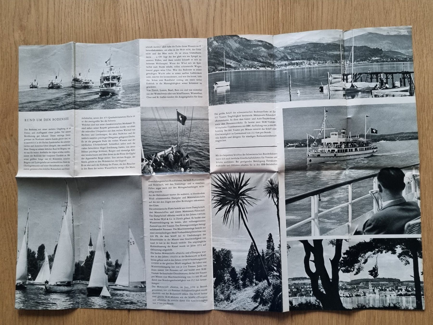 Documenti: Werbeprospekt Bodensee Schifffahrt, 70er-Jahre – Usato da Bözberg venduto da heinz-d 1