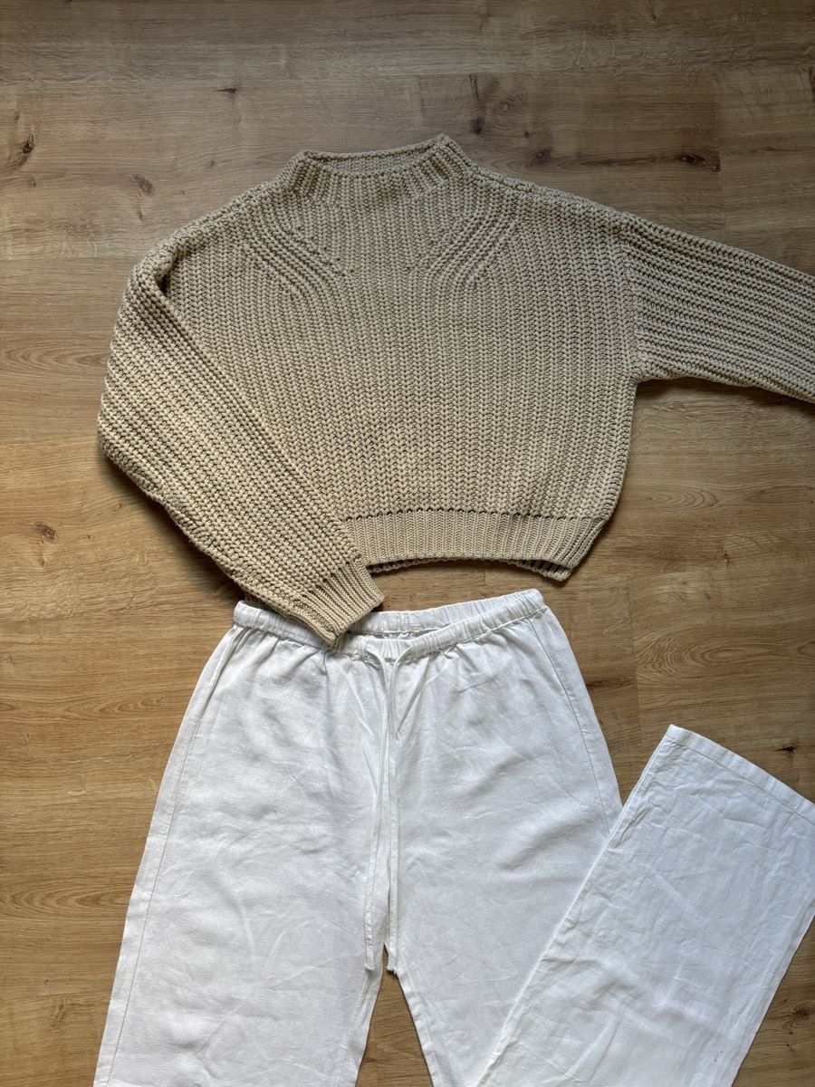 Maglioni & Felpe: pull en laine beige, taille S  – Nuovo (secondo la descrizione) da Tavannes venduto da callie.mcli