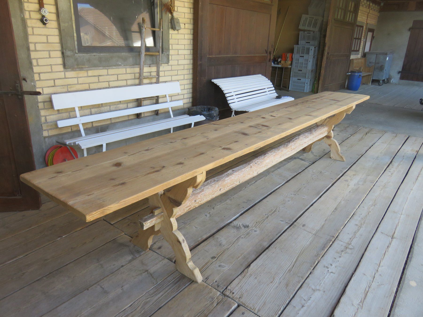 Tische: langer antiker Tisch 425cm – Gebraucht aus Ruswil von Mfladibus 1