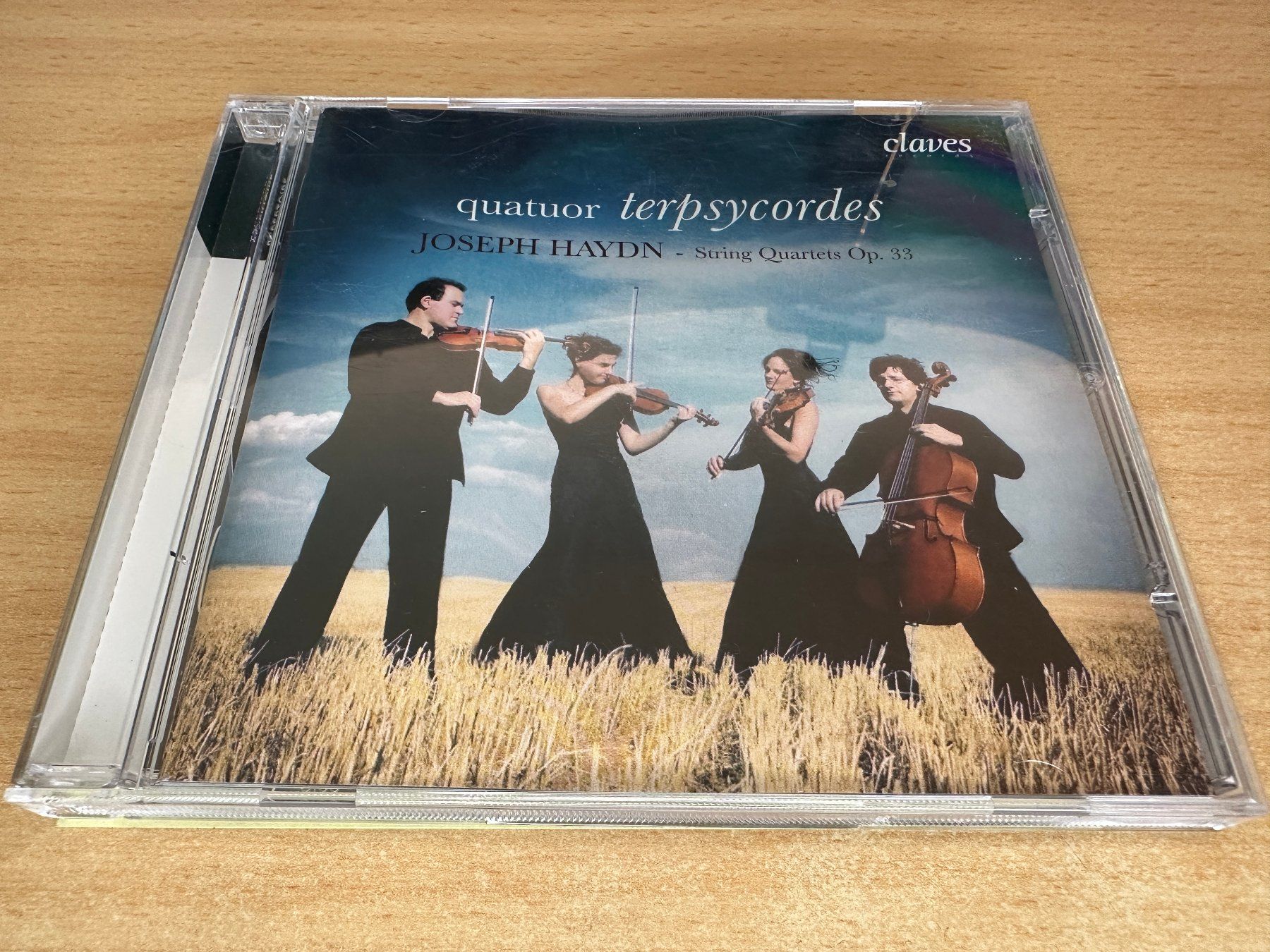 CD: N2 Quatuor Terpsycordes Joseph Haydn String Quartets Opus 33 – Usato da Rikon im Tösstal venduto da Alpenmutz
