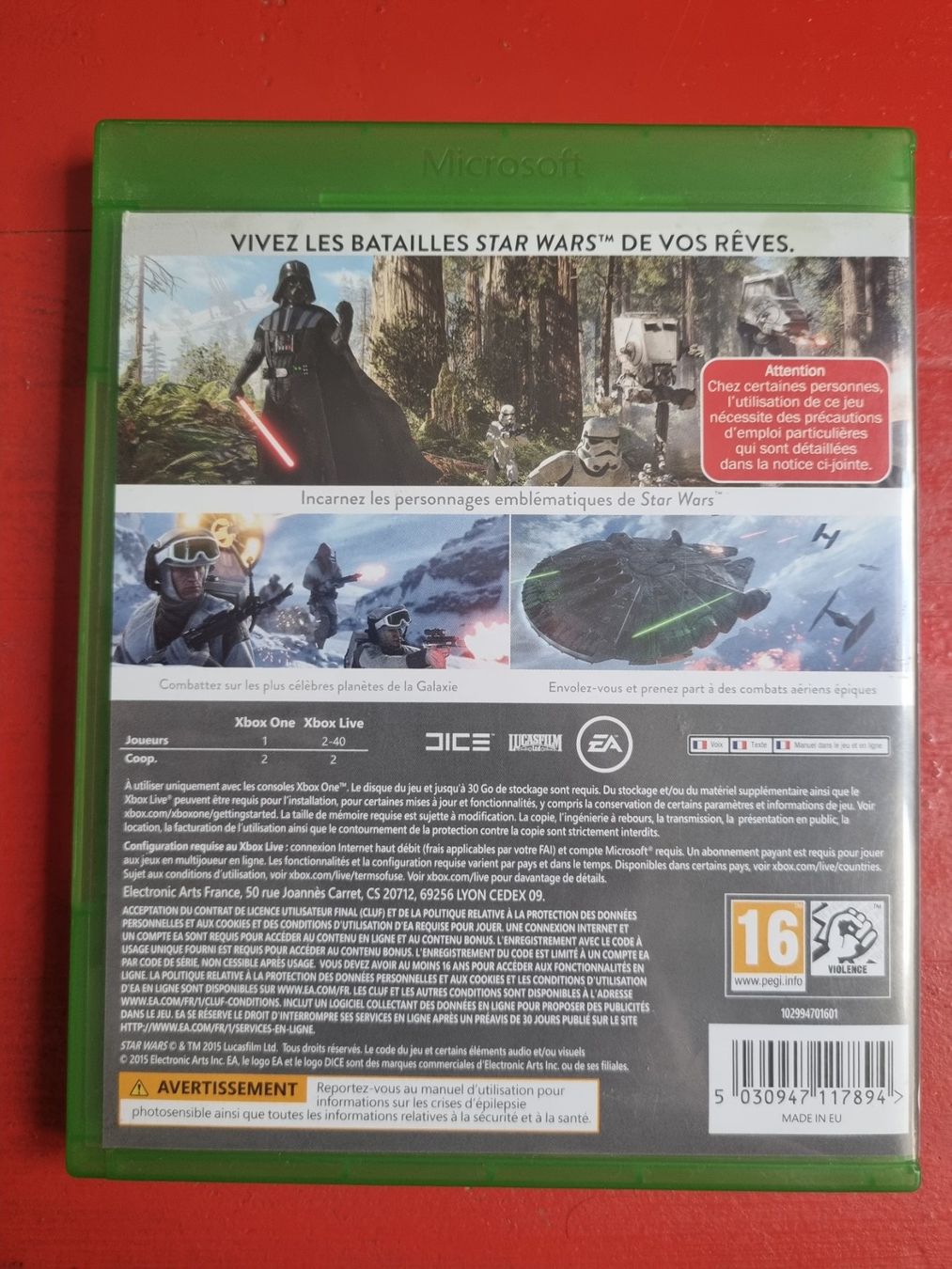 Microsoft Giochi: Star Wars Battlefront Xbox One – Usato da Pollegio venduto da Isaiaaaa96 1