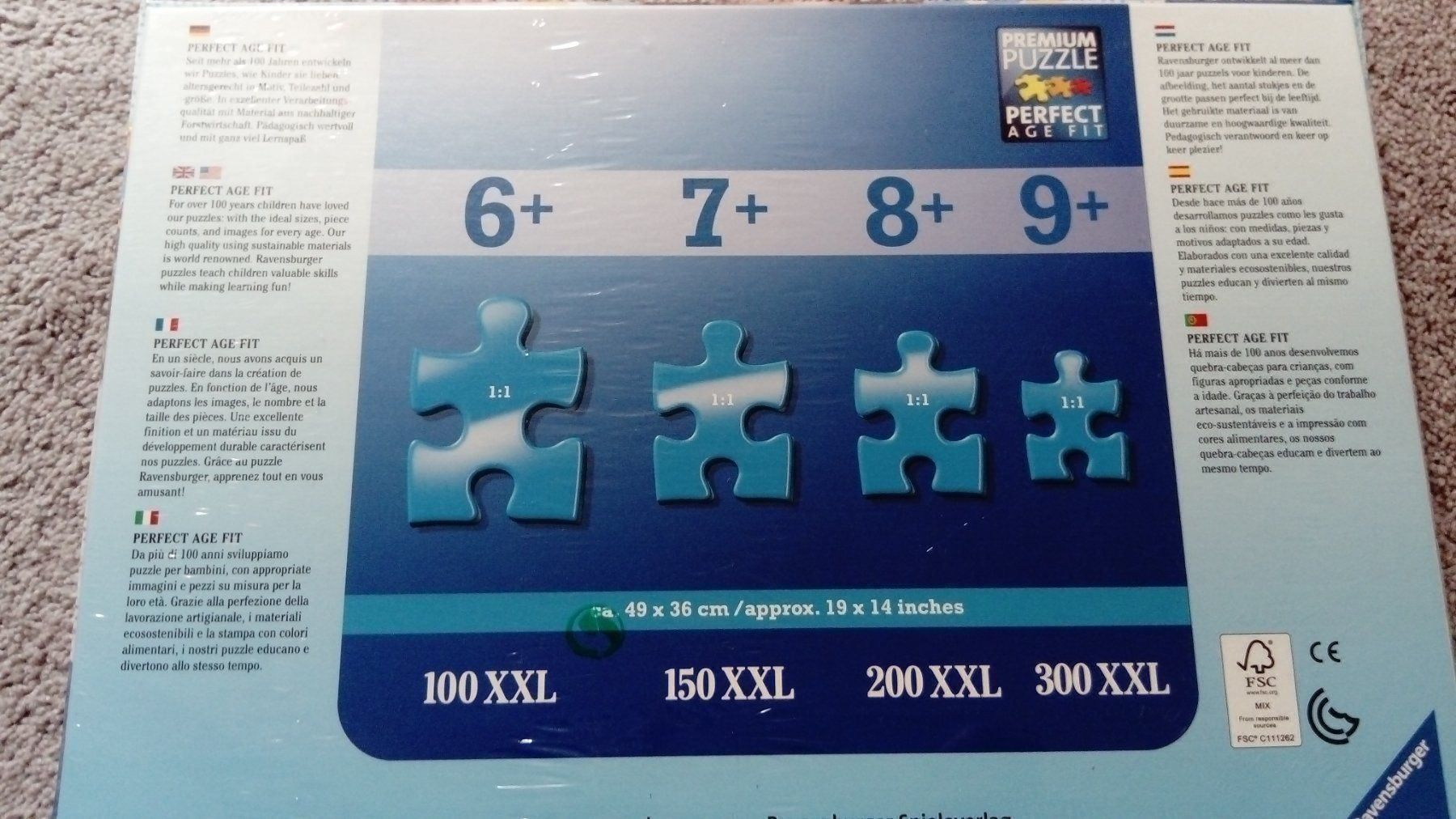 Ravensburger Puzzle: Ravensburger Puzzle 100 teilig, 6+  NEU – Nuovo e nell'imballaggio originale da Grüningen venduto da SaSiSo 1