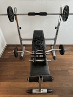 Kettler Hantelbank mit Hanteln und Gewichten gebraucht