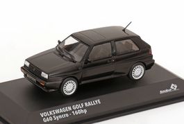 Solido 1:43 VW Golf 2 G60 Syncro Rallye schwarz