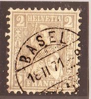 Sitzende Helvetia