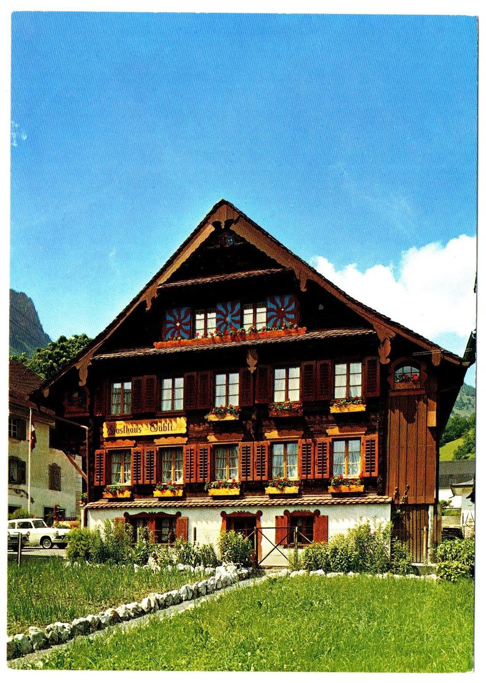 Cartoline postali: GERSAU Gasthaus Tübli – Nuovo (secondo la descrizione) da Jona venduto da philajona