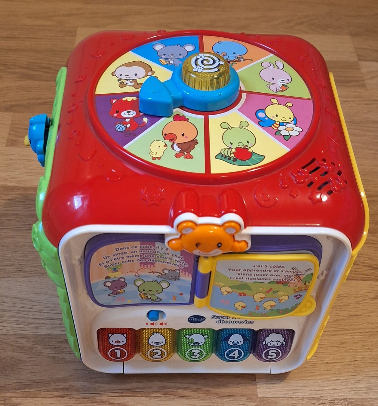 Giocattoli: Cube d’activités interactif VTech – Cube des découver – Usato da Yverdon-les-Bains venduto da CelMt