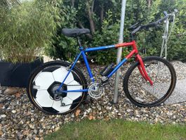 FC Basel Jubiläums-Fahrrad 100 Jahre FCB, absolute Rarität