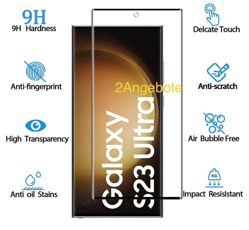 Samsung Galaxy S23 Ultra 5G 9H Panzerglas / Tempered Glass Kaufen auf Ricardo