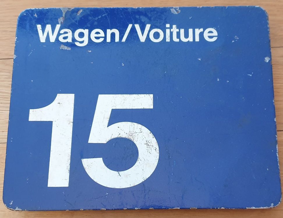 Wagenschild SBB | Kaufen Auf Ricardo