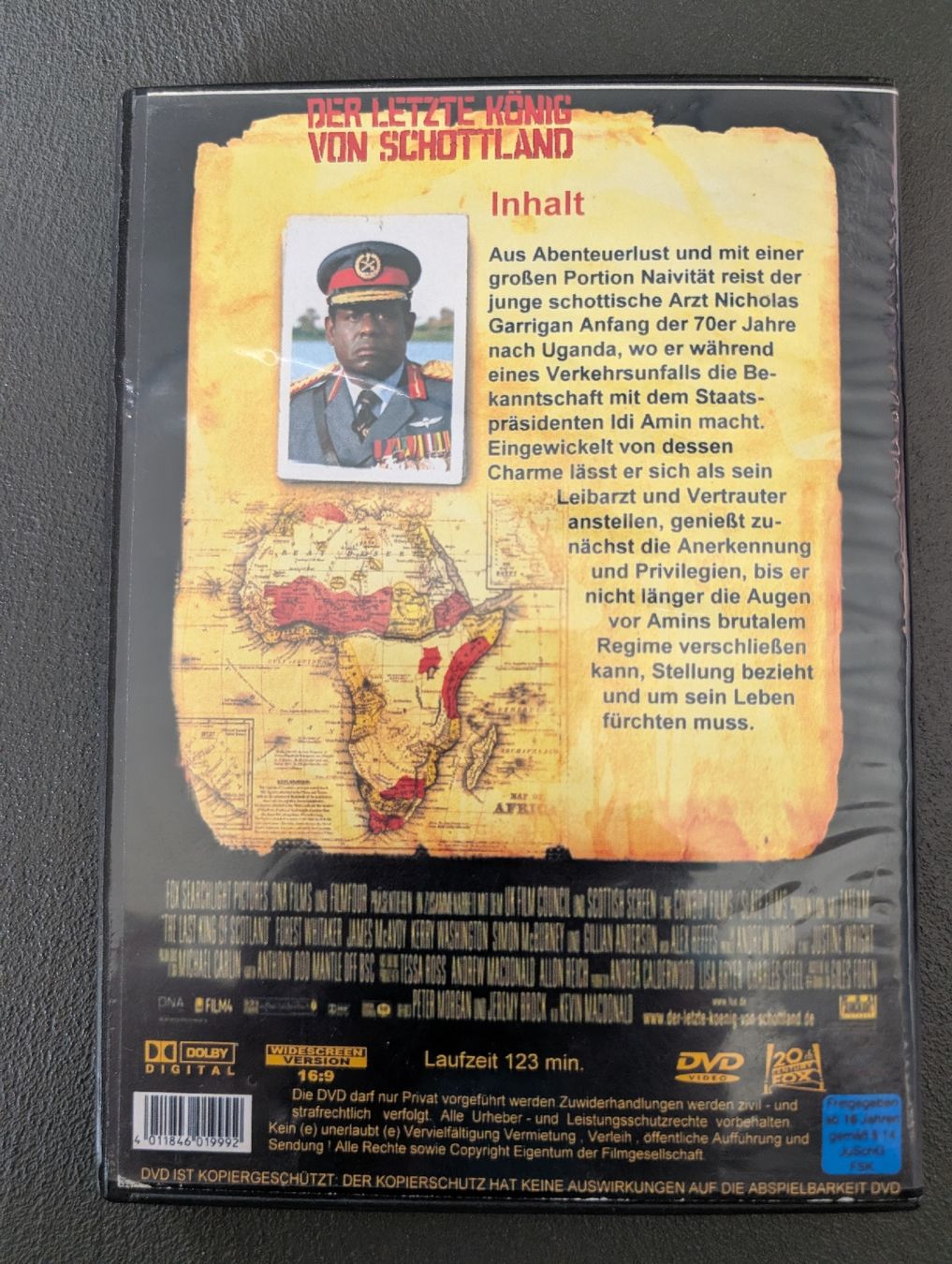 Tutti i DVDs: Der letzte Koenig von Schottland DVD – Usato da Münsingen venduto da Rehtre 1