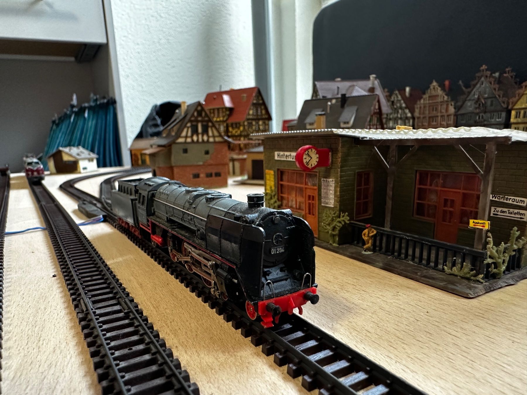 Trix Modellini di ferrovie: TRIX Dampflok Fleischmann 01234 - Nachbildung BR 01 – Usato da Abtwil SG venduto da Sportedelweiss 1