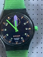 Swatch Stop Watch Swiss 2008  Grüen