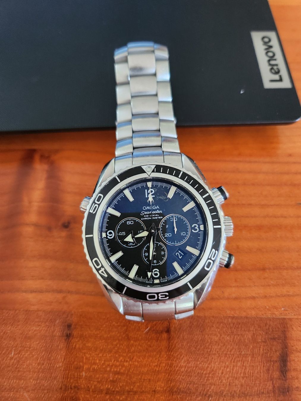 Omega Orologi: Omega Seamaster Planet Ocean Chrono – Usato da Pratteln venduto da noah321
