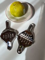 2 St.Zitronenpresse, Limettenpresse, TEA TIME, Edelstahl