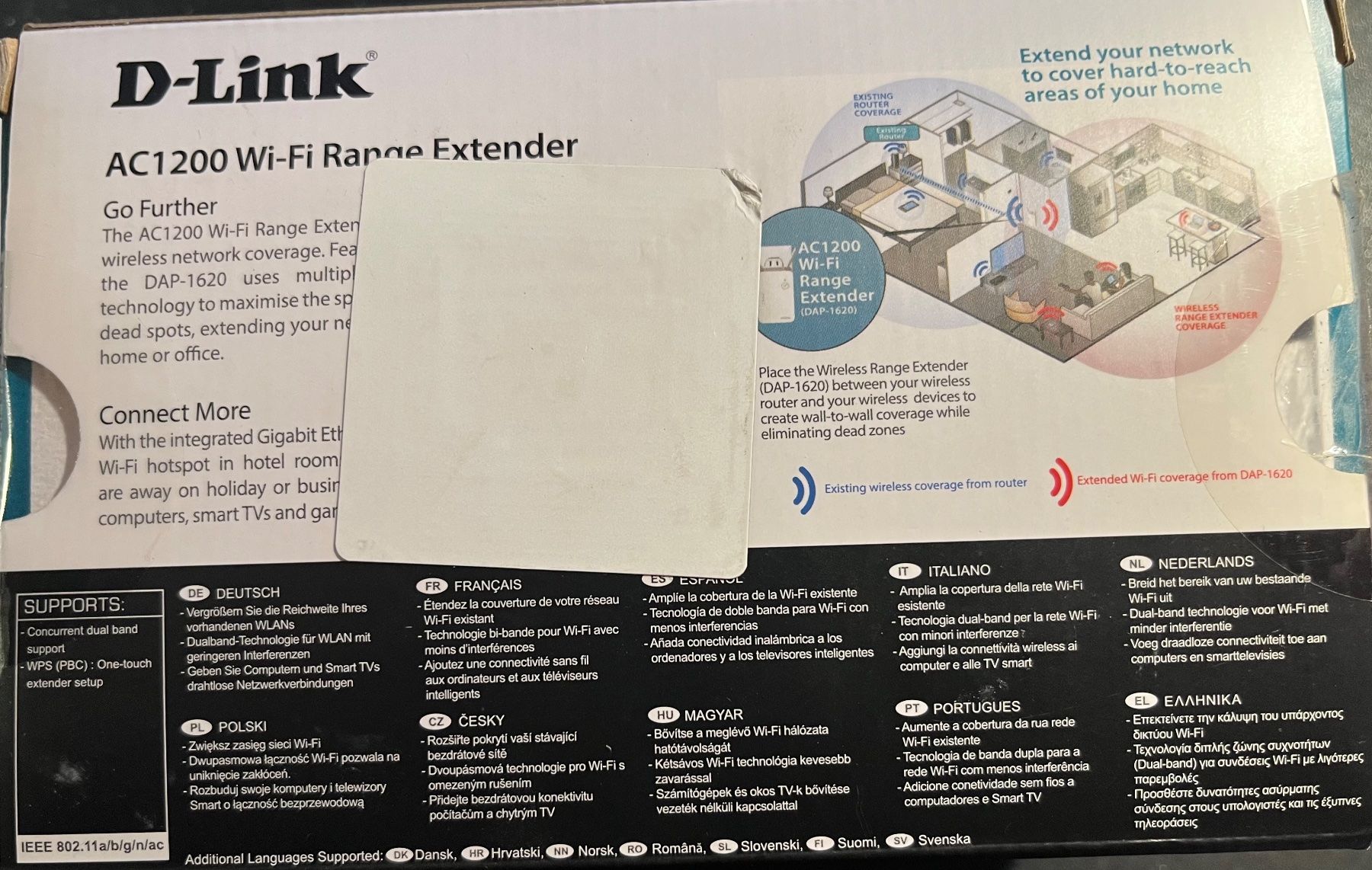 Dlink WiFi: D-Link AC1200 Wi-Fi Range Extender – Nuovo (secondo la descrizione) da Veyrier venduto da ren_5ctl 2