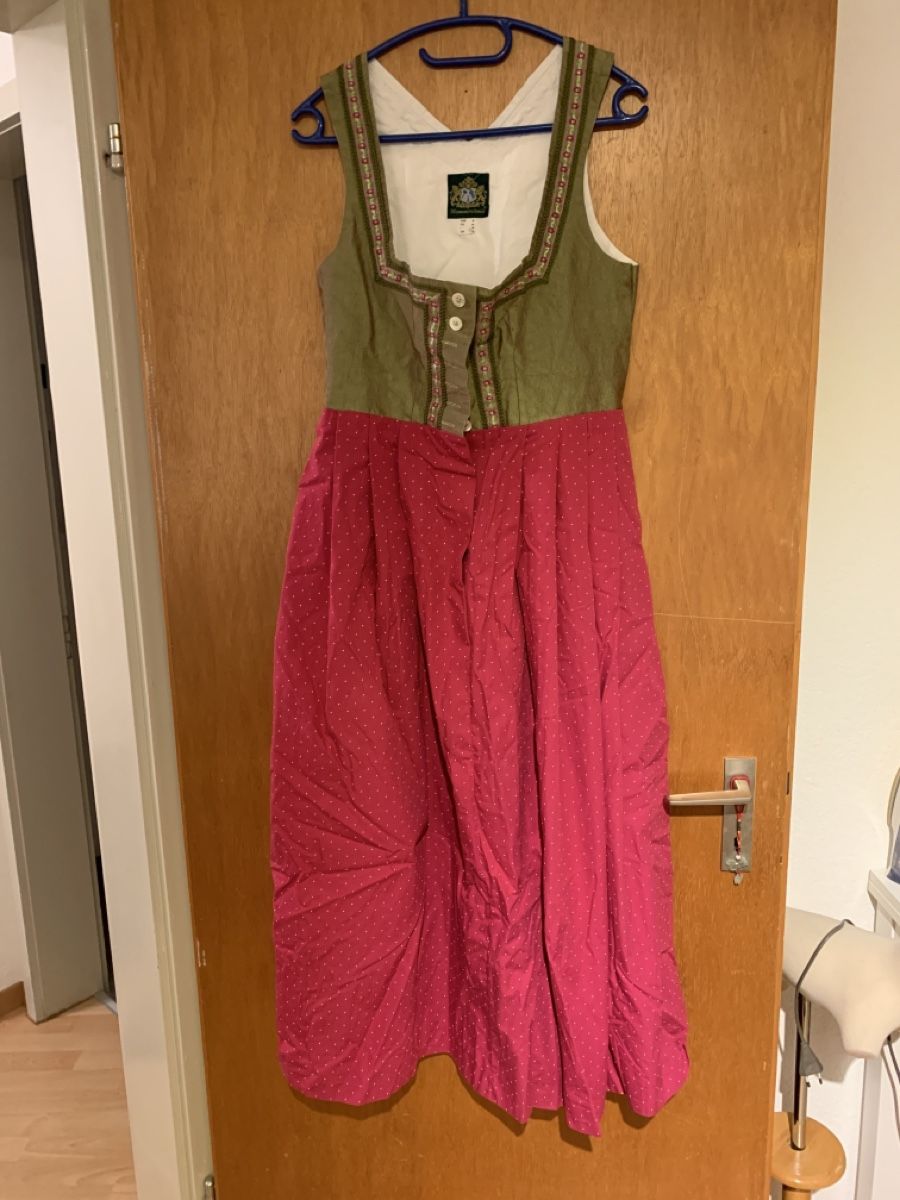 Kleider: Dirndl Hammerschmid grün-pink Gr. 42 – Gebraucht aus Walenstadt von Smokyboy 1