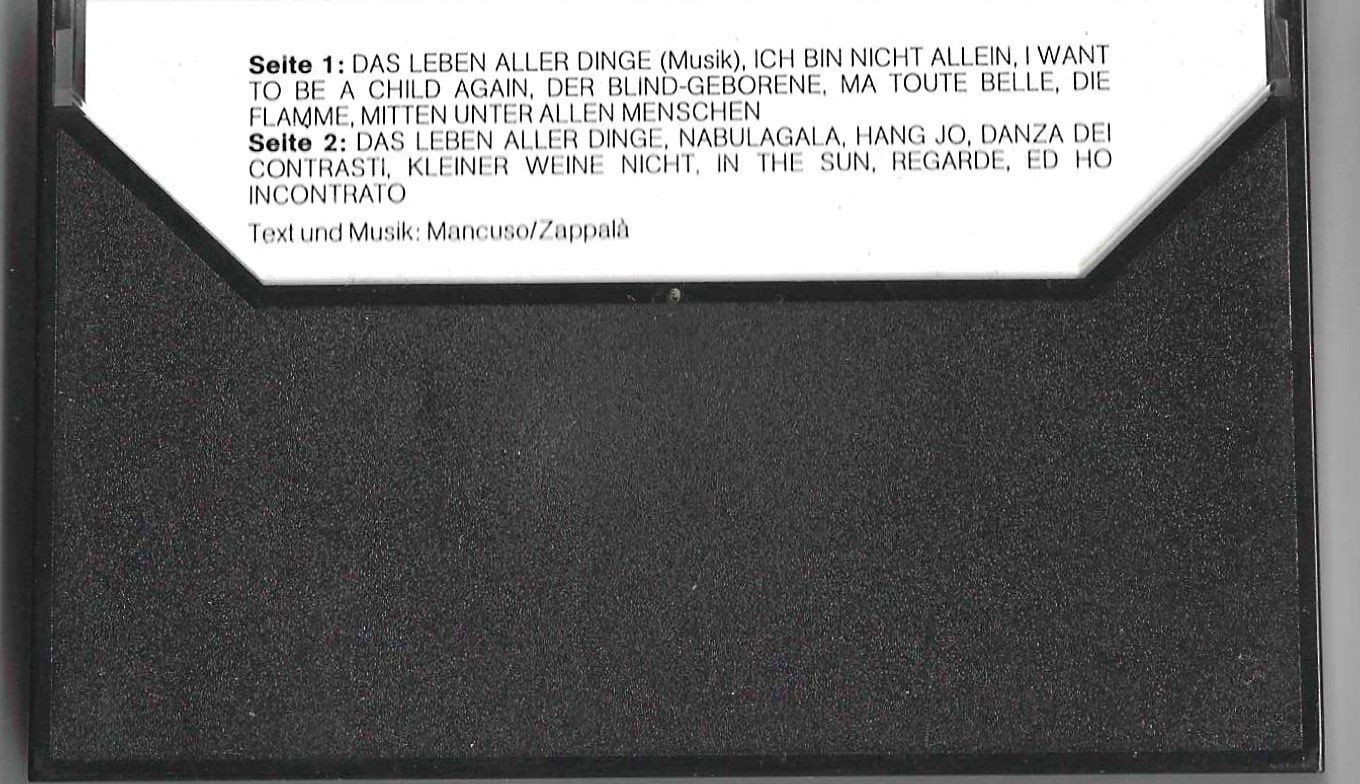 Musicassette: Gen Rosso Das Leben aller Dinge MC – Usato da Luzern venduto da gil_9jtr 2