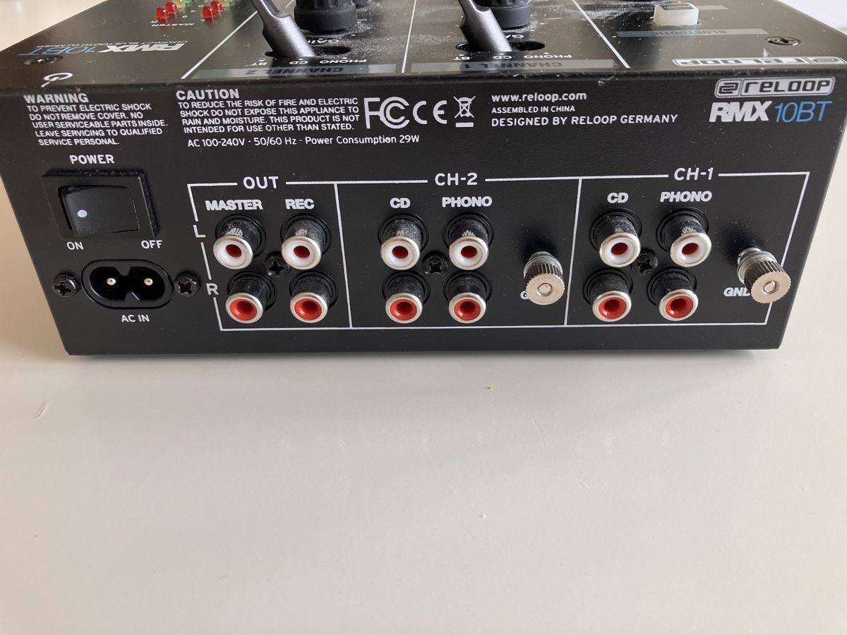 Reloop Console di mixaggio: Reloop RMX10BT DJ Mixer – Usato da Wädenswil venduto da luzeagle 3