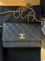 Chanel WOC Caviar Black Gold (2023)