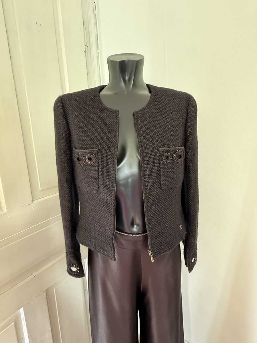 Chanel Giacche: CHANEL JACKET FR40 - like brand new – Nuovo (secondo la descrizione) da Baden venduto da agora_newgeneration