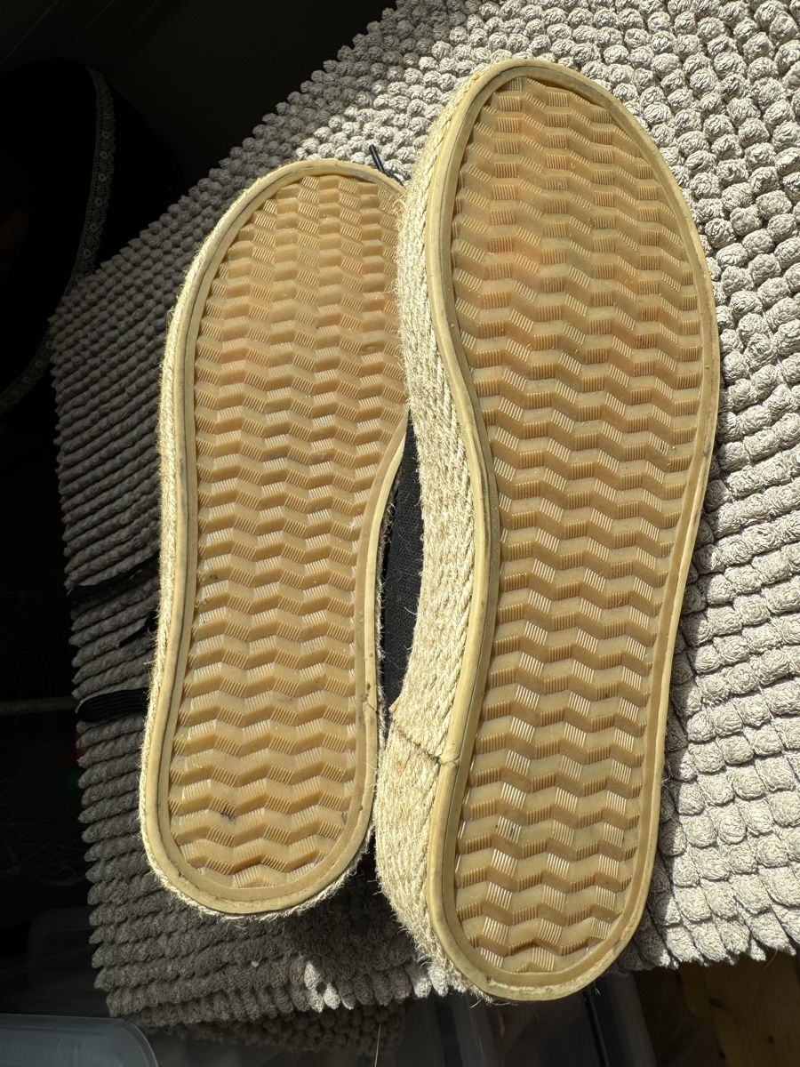 Scarpe da donna: schwarze Espadrilles mit Plateausohle Gr 38 – Nuovo (secondo la descrizione) da Lotzwil venduto da Tgdromad 5
