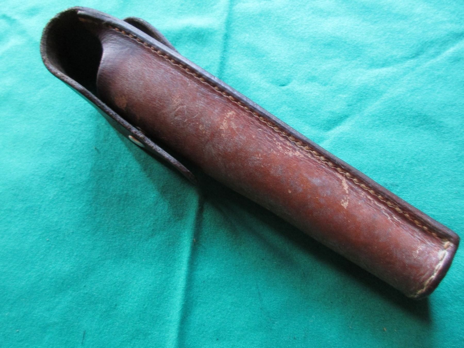 Schweizer Armee Armi bianche: Futteral zu Schiessbecher K31, 1953 – Usato da Bowil venduto da vifi01 1