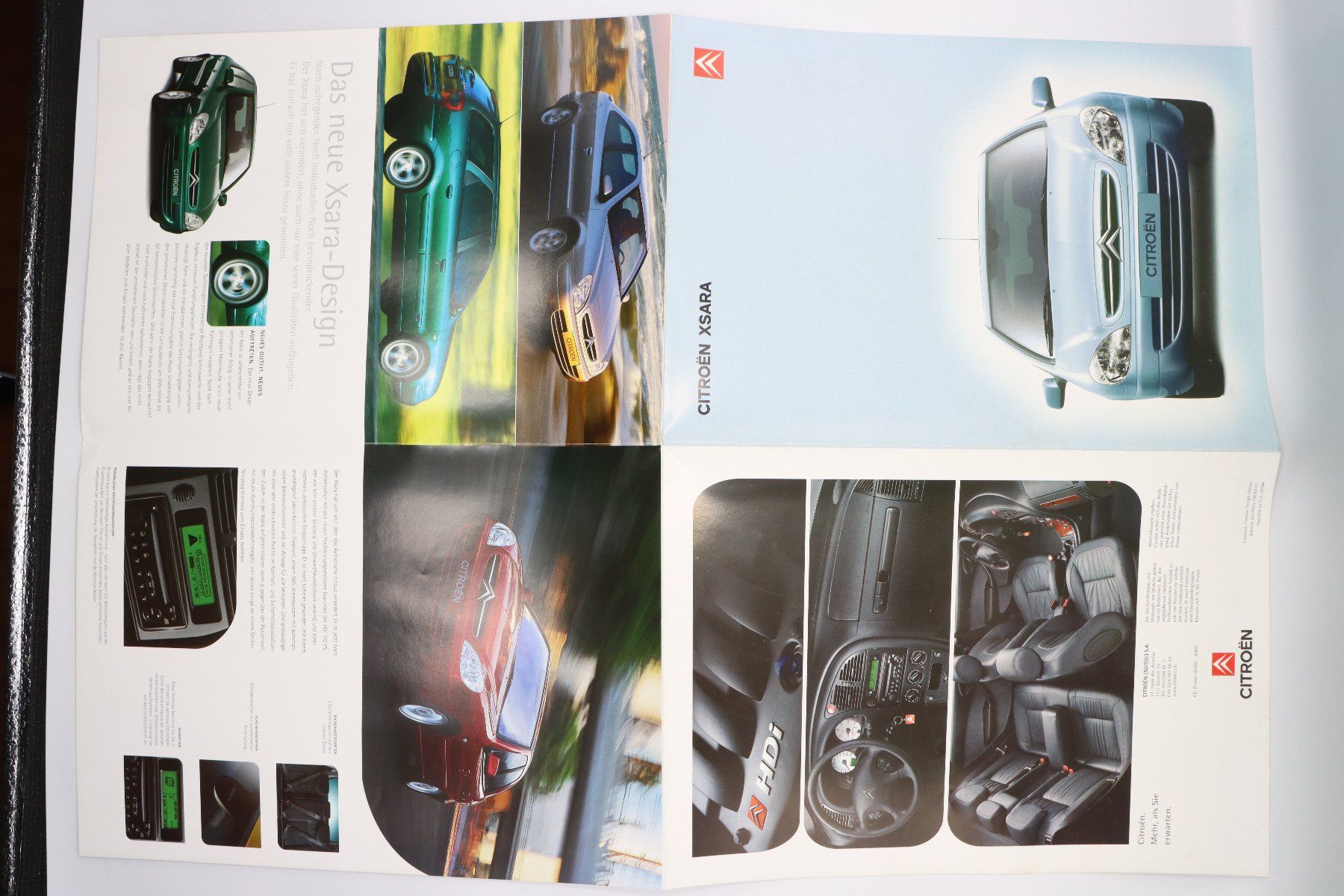 Citroën Dokumente: Citroen Xsara 2000 Prospekt + Preisliste 2002 – Gebraucht aus Bühl b.Aarberg von Collectorpassions 4