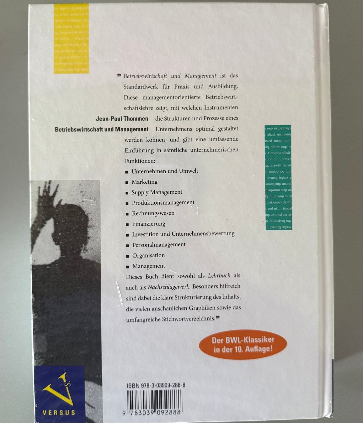 Livres: Betriebswirtschaft und Management – Neuf avec emballage d'origine à Zürich par Sempai27 1