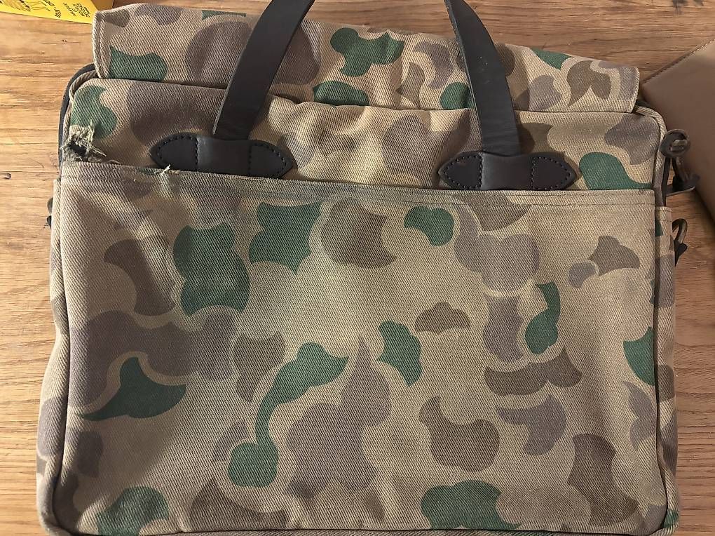 Koffer & Taschen: Vintage Filson Waxed Rugged Twill Briefcase – Gebraucht aus Zürich von SW1979 1
