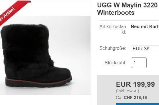 Ugg Scarpe da donna: Boots / Bottes UGG Maylin 3220 .36 – Usato da Collonges venduto da Auganien 2