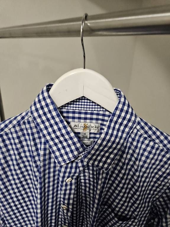 Camicie: Hemd Karomuster Almsach M39 M40 Slim Fit – Usato da Buchs ZH venduto da rit_s6kv 1