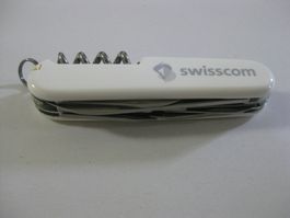 VICTORINOX Sackmesser Gross Weiss swisscom / 10 Teile