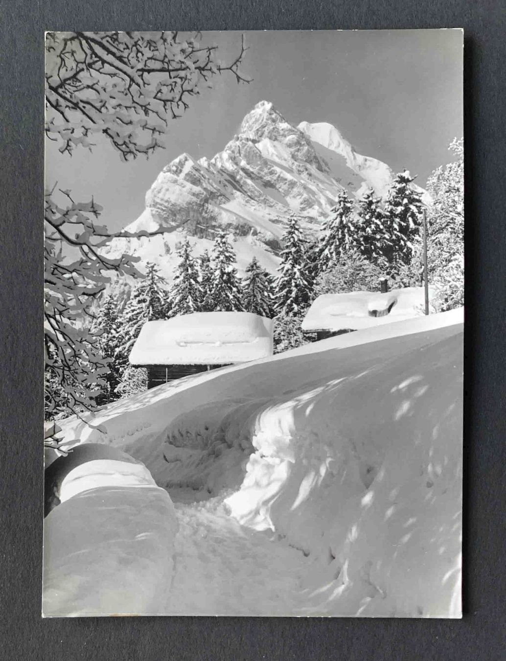 Cartoline postali: AK Braunwald Blick gegen Ortstock – Usato da Goldau venduto da artelier1