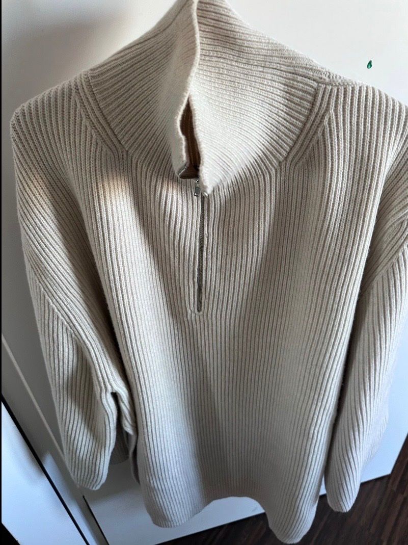 Totême Pulls & Sweat-shirts: Totême Oversized Zip-Neck Wollpullover – D'occasion à Wädenswil par Ktodat 5