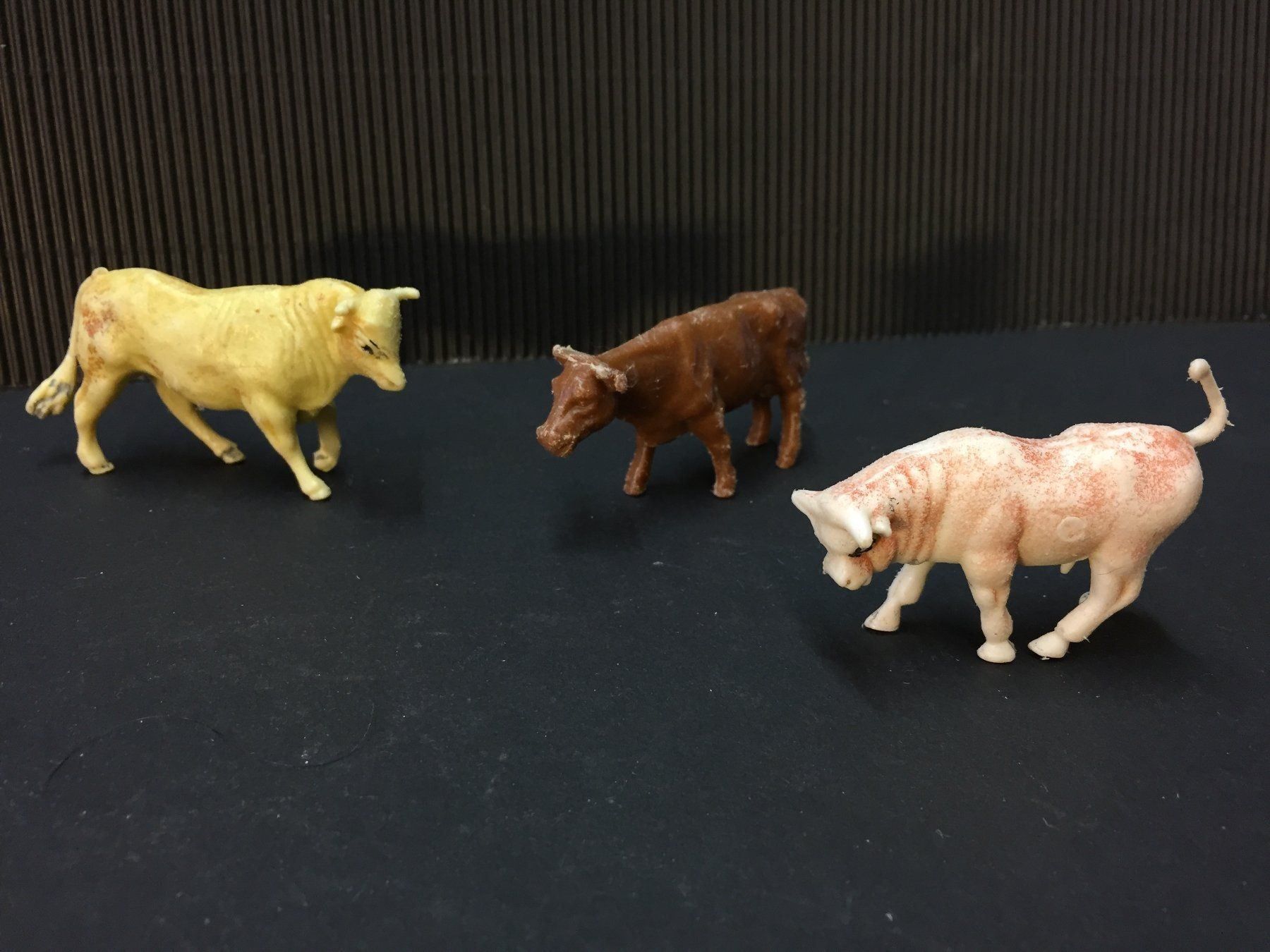 Figuren: 3 Kuh + 3 Ochse Figuren – Gebraucht aus Schaffhausen von vintageville 9