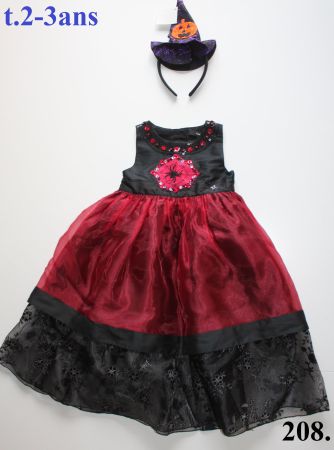 Costume sorcière / Hexe t. 2 - 3 ans