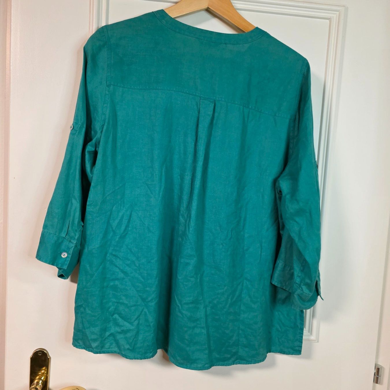 Camicette: Sommerliche Leinenbluse  Gr. L//XL – Usato da Wald ZH venduto da CapLux 5